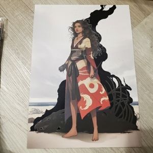 The Bone Witch, art print, Illumicrate